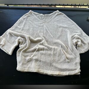 Free People Cozy Cream Women's Sweater